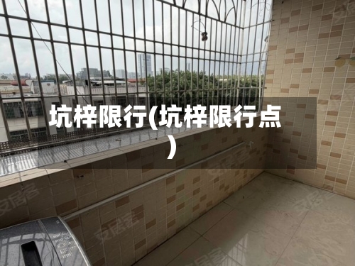 坑梓限行(坑梓限行点)-第3张图片