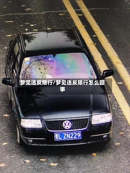 梦见违反限行/梦见违反限行怎么回事-第2张图片