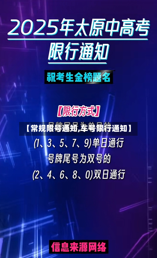 【常规限号通知,车号限行通知】-第2张图片