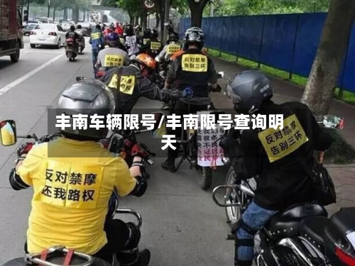 丰南车辆限号/丰南限号查询明天