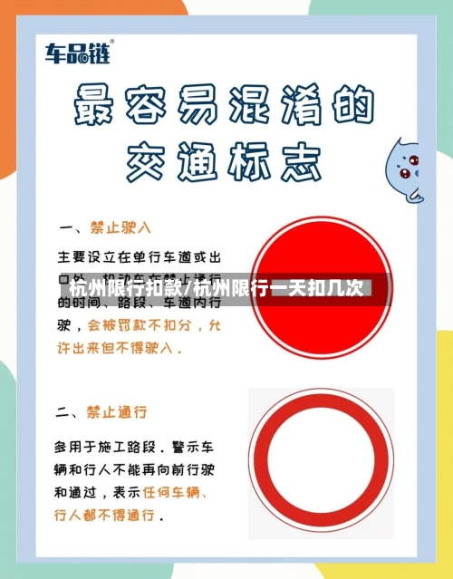杭州限行扣款/杭州限行一天扣几次